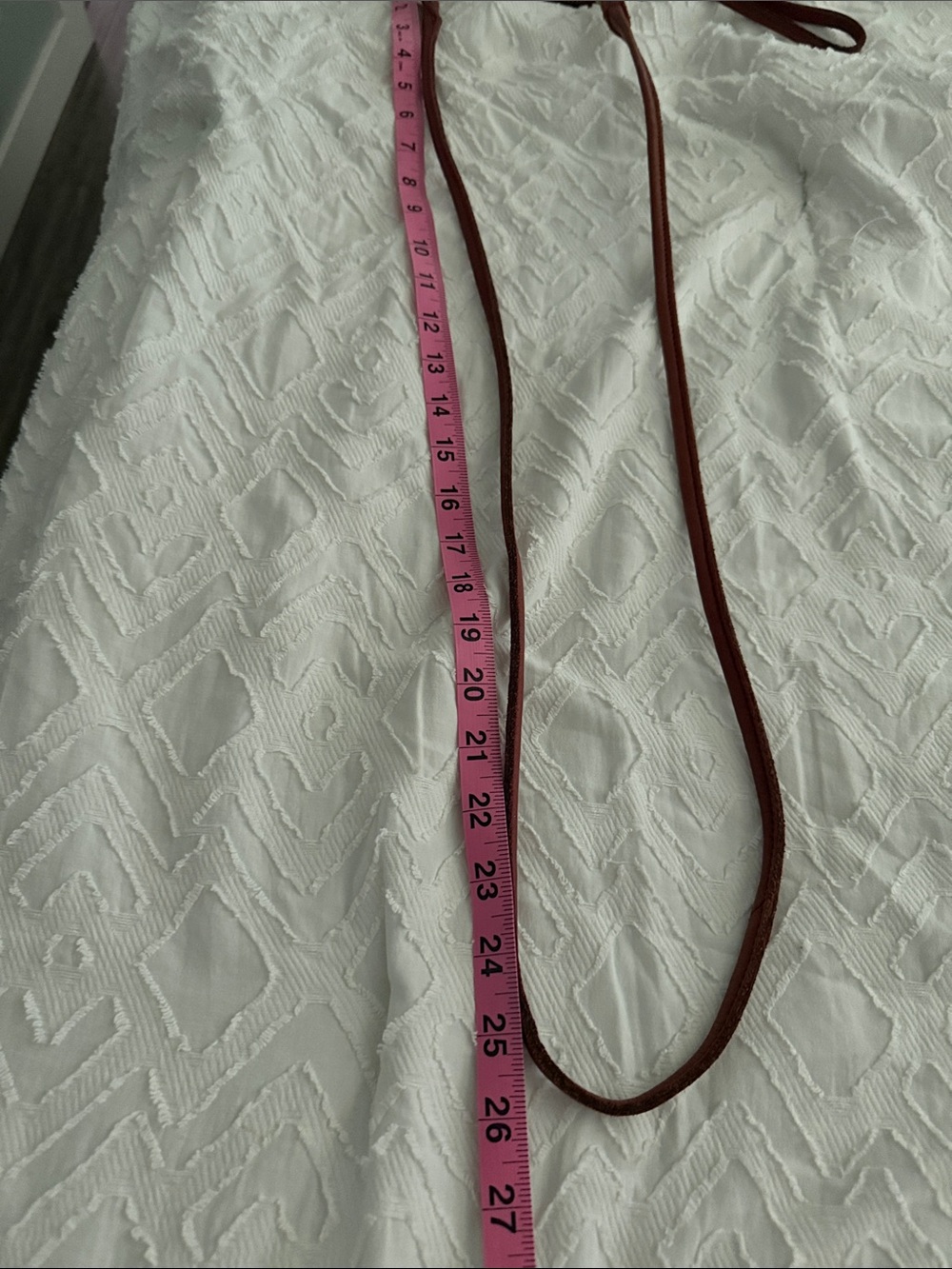 margot Burnt Orange Leather Crossbody with ID Window great condition - Picture 7 of 7